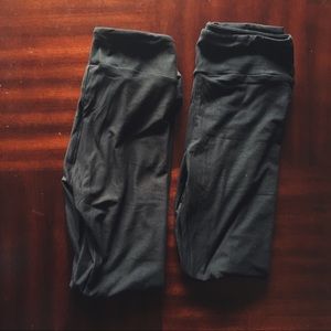 2 LuLaRoe Black Leggings - Brand New - OS